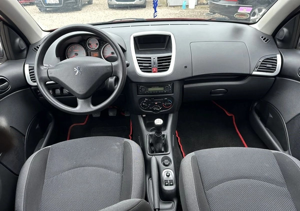 Peugeot 206 plus cena 9999 przebieg: 112000, rok produkcji 2009 z Szczyrk małe 154